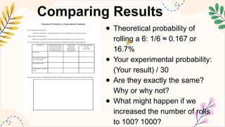 MATHEMATICS8 Q4 5. differentiate theoretical from experimental ...