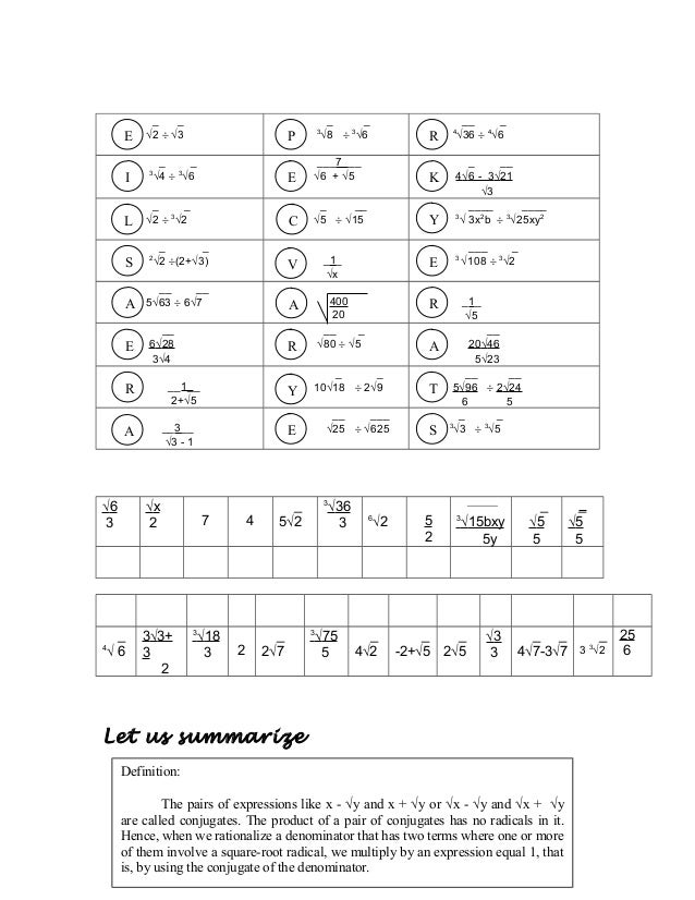 mathematics 9 radical expressions 4 what is the simplest form of the radical expression 3 3 sqrt 2a 6 3 sqrt 2a