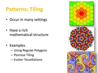 Tiling Example Math Mathematics and Art | PDF