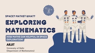 Mathematics and space exploration pdf | PDF