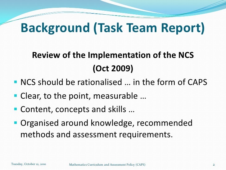 Mathematics caps intermediate phase