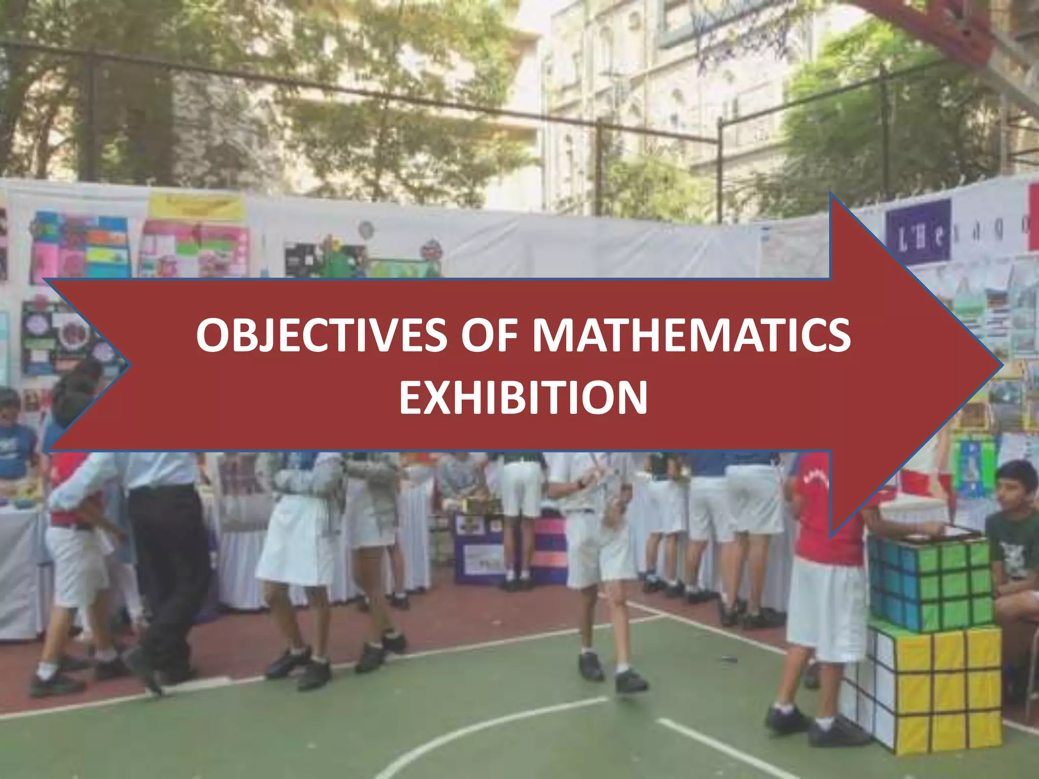 OBJECTIVES OF MATHEMATICS
EXHIBITION