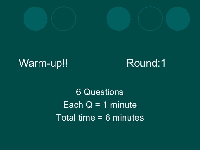 Mathematics High School Level Quiz Part I