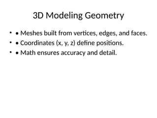 Math In 3d Animation Mathematics_in_Animation_Expanded-1.pptx