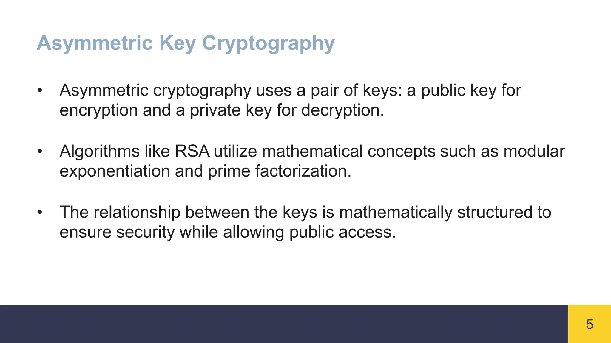 Introduction to Mathematics In Cryptography | PPTX