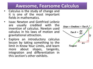 Calculus Useful Mathematics in our daily life | PPTX