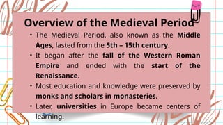 Medieval Math Paper mathematics in the medieval period presentation | PPTX