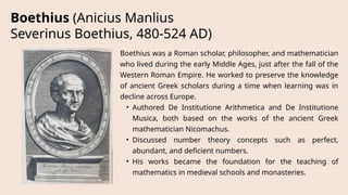 mathematics in the medieval period presentation | PPTX