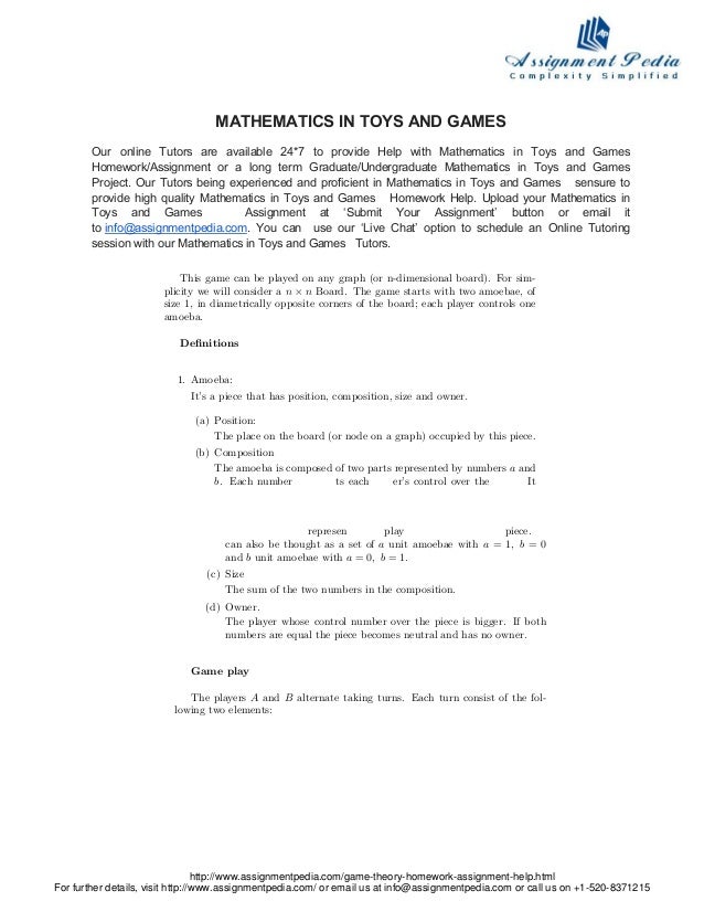 Homework help games