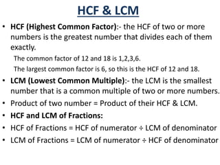 Mathematics introduction and formulas | PPT