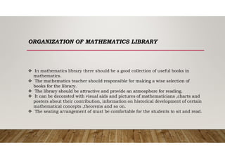 Mathematics library | PDF