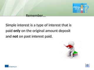 Mathematics+of+Money.ppt_simple and compound interest | PPT | Stocks