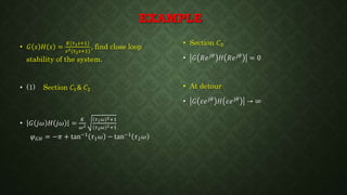 Mathematics of nyquist plot [autosaved] [autosaved] | PPTX