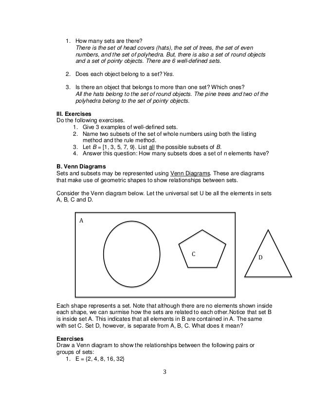 Venn Diagram Examples For Grade 7 Gallery - How To Guide 