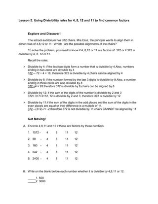 K TO 12 GRADE 5 LEARNER’S MATERIAL IN MATHEMATICS (Q1-Q4) | PDF