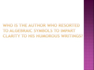 Mathematics quiz part - 2