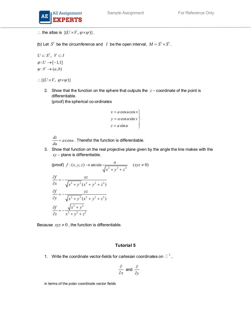 mathematics assignment freelancer