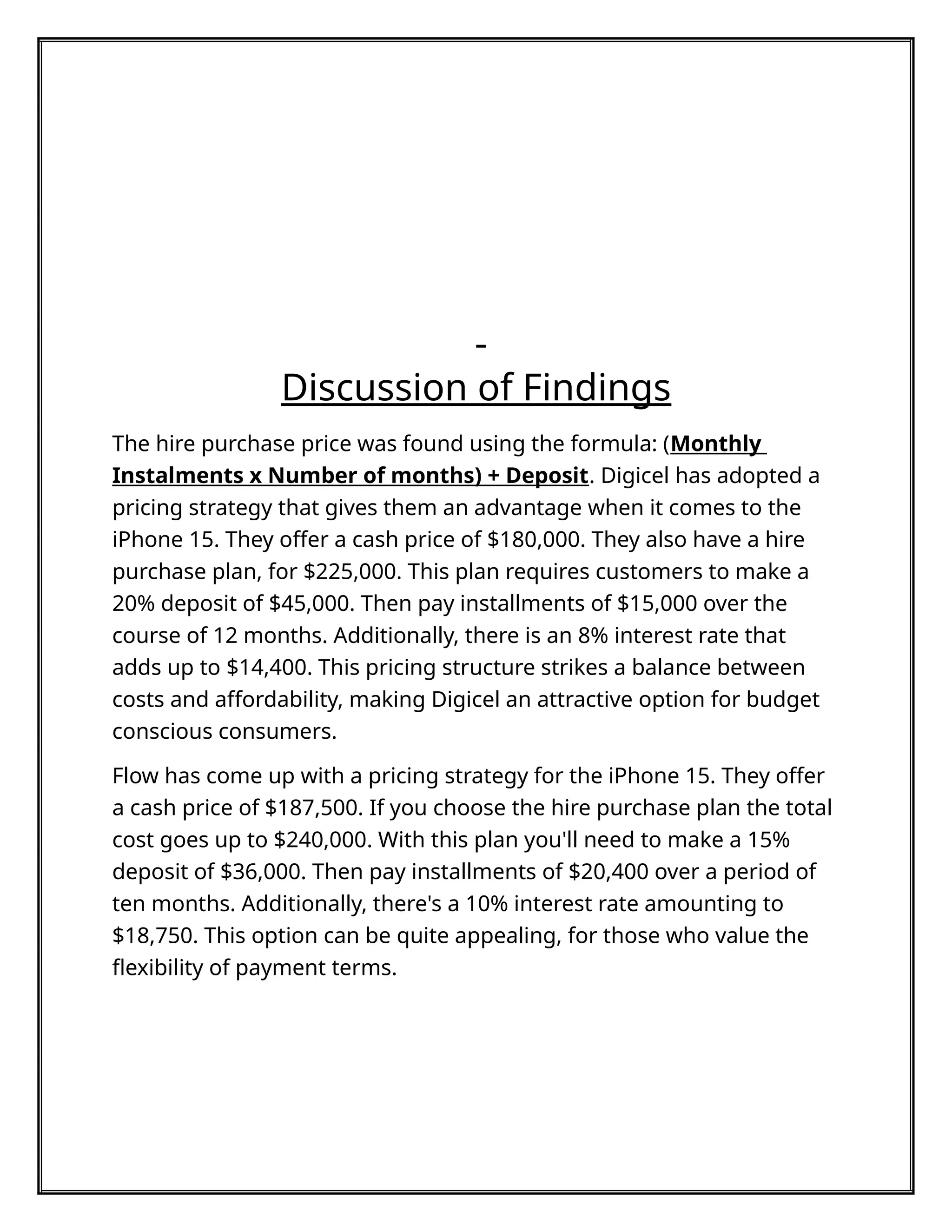 Digicel Monthly Plan Add-ons