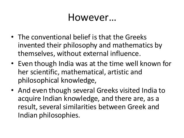India and europe an essay in understanding