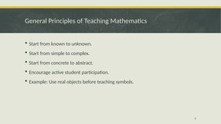 Comprehensive Mathematics Teaching Methodology from Grade 1 to Matric ...