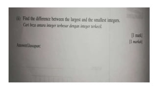 Mathematics tuition PT3