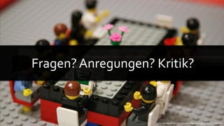 Fragen? Anregungen? Kritik?



                    http://www.flickr.com/photos/laughingsquid/413379066/
 