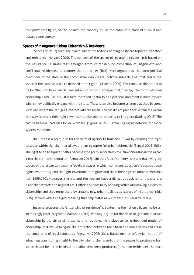 Master thesis in e government