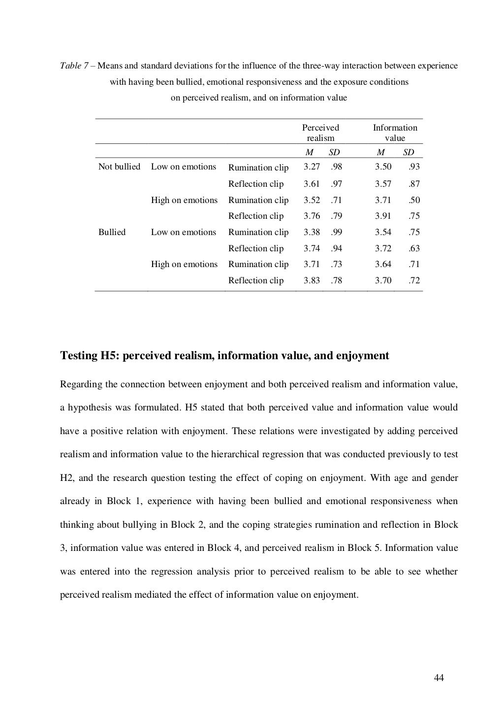 MA Thesis Communication Sciences Why Enjoyment May Be More Than The 
