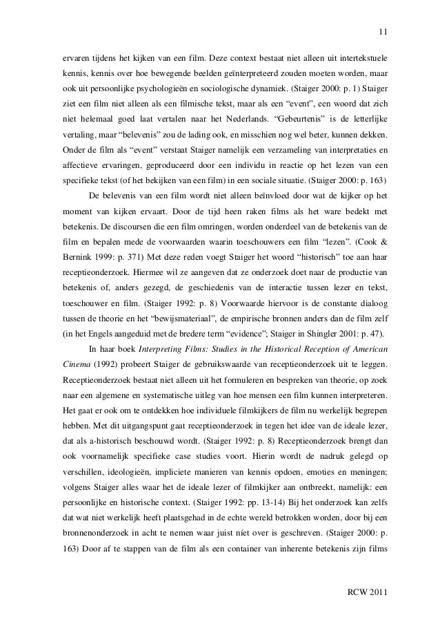 Film studies master thesis picture