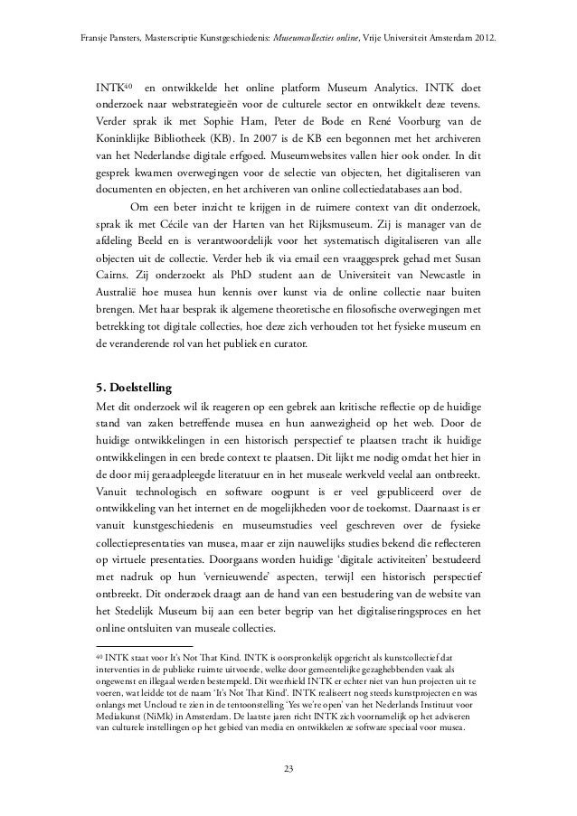 Dissertation proposal new media