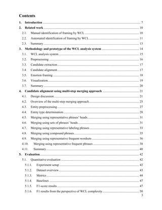 M.Sc. Thesis: Automated Identification of Framing by Word Choice and