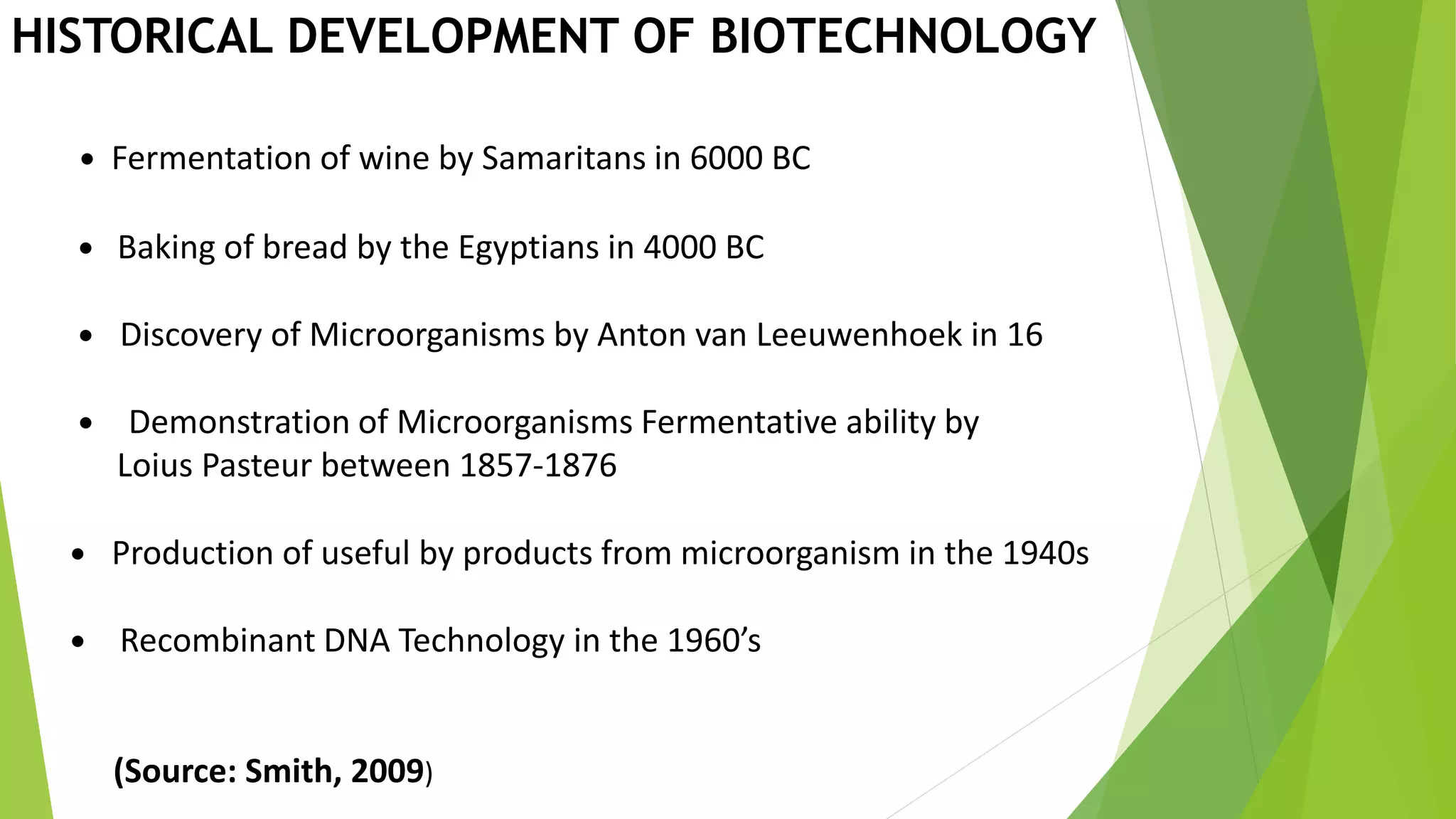 First Biotechnology Mathew's seminar | PPTX