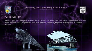 Triangle Pattern Bridge Design Understanding Geometry in Bridge Design: Triangle vs. Square for ...
