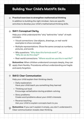 Beautiful Math Fit Make Your Child MathFit™: Unlocking Math Excellence in an AI World | PDF