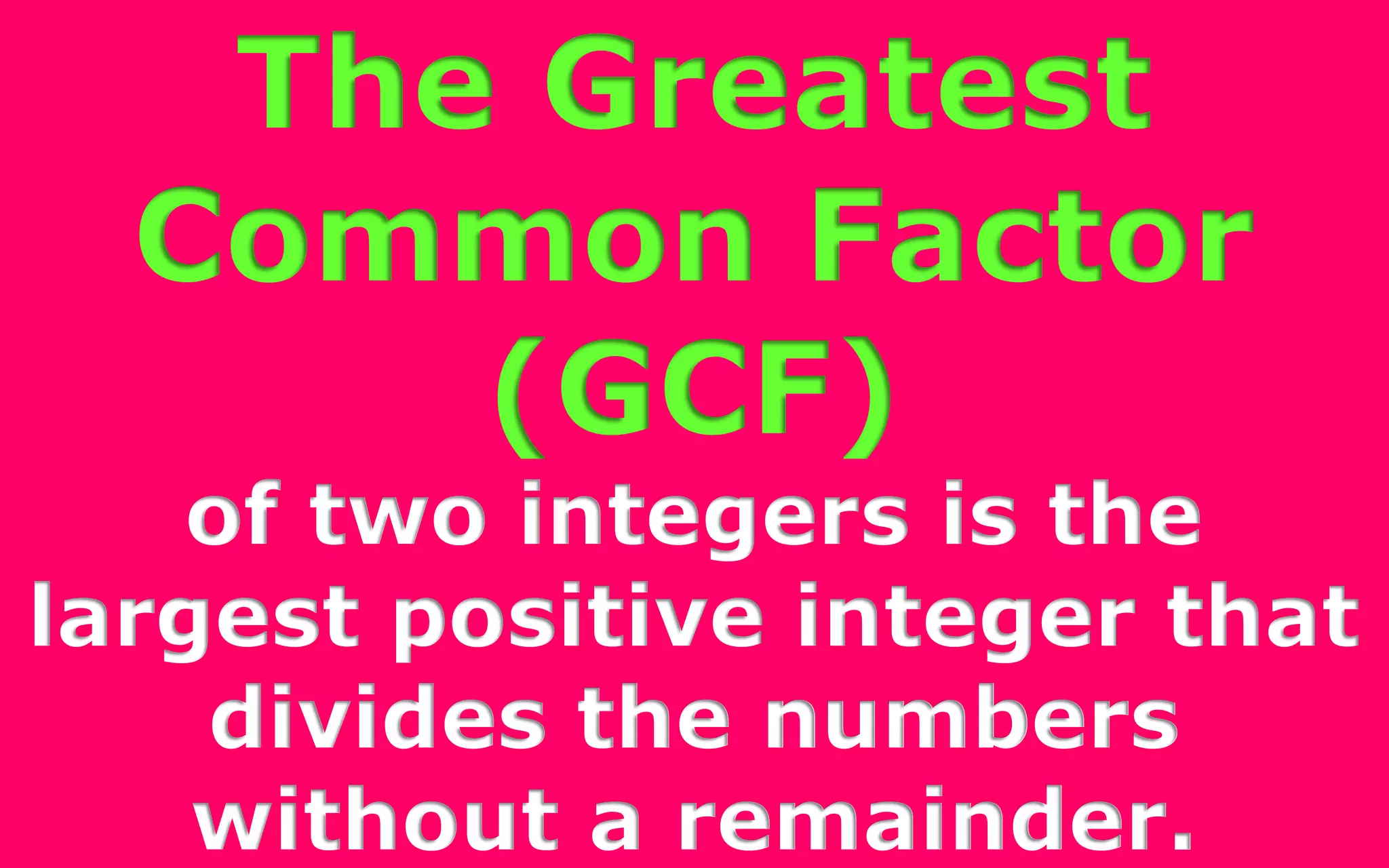 COMPOSITE
NUMBERS
1 2 3 4 5 6 7 8 9 10
11 12 13 14 15 16 17 18 19 20
21 22 23 24 25 26 27 28 29 30
31 32 33 34 35 36 37 38 39 40
41 42 43 44 45 46 47 48 49 50
51 52 53 54 55 56 57 58 59 60
61 62 63 64 65 66 67 68 69 70
71 72 73 74 75 76 77 78 79 80
81 82 83 84 85 86 87 88 89 90
91 92 93 94 95 96 97 98 99 …
 
