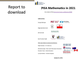 © Center for Curriculum Redesign
Report to
download
 