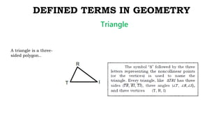 MATHEMATICS GEOMETRY QUIZ SAMPLES 3RD QTR | PPTX