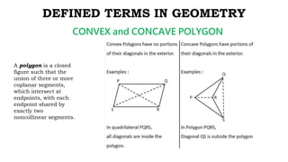 MATHEMATICS GEOMETRY QUIZ SAMPLES 3RD QTR | PPTX