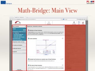 Math-Bridge: Main View
 