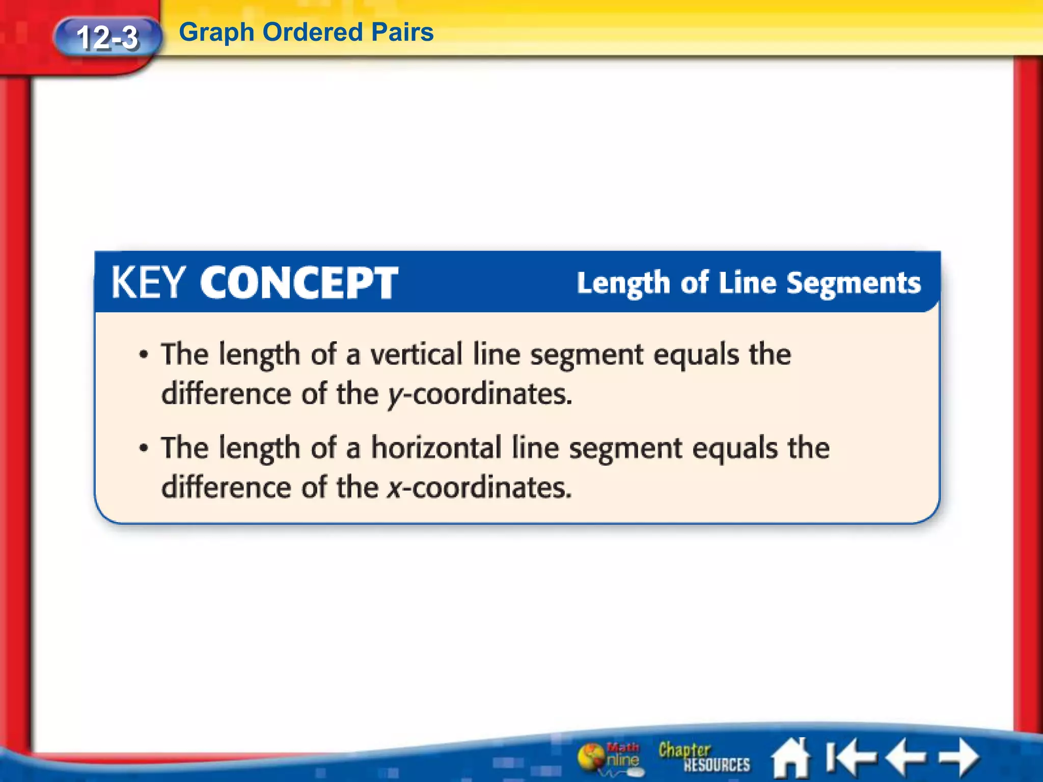 12-3   Graph Ordered Pairs
 