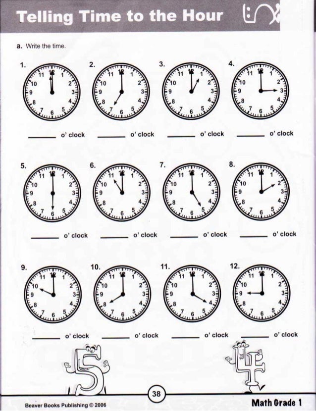 math grade 1