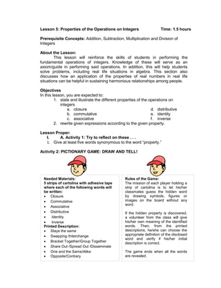 Math grade 7 learner's module | PDF