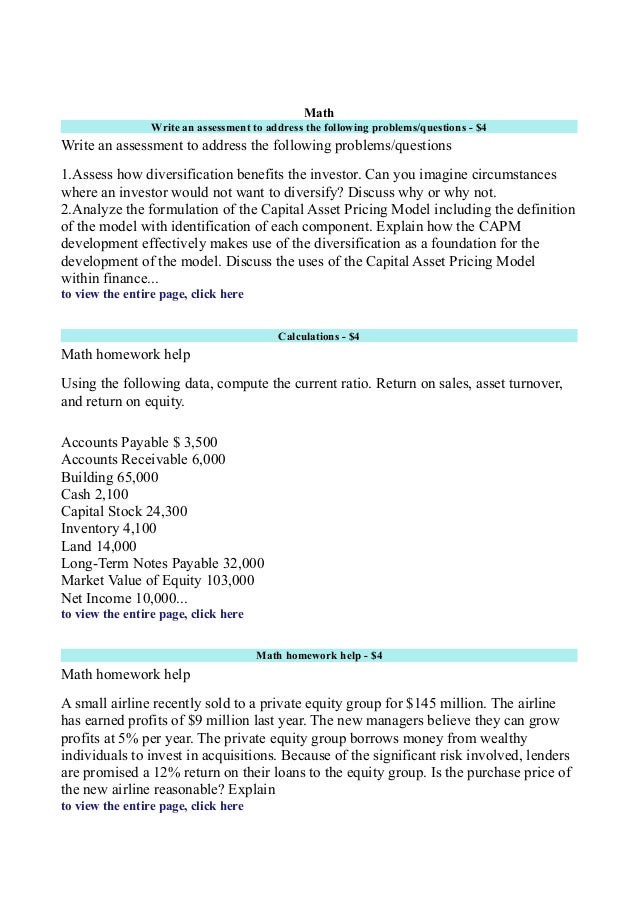 Homework help forum math word problem