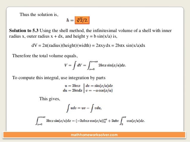Single Variable Calculus Assignment Help | PPTX