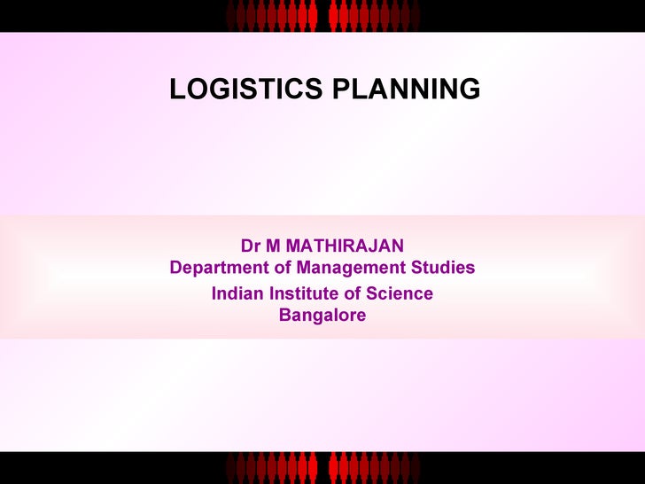 Logistic services business plan