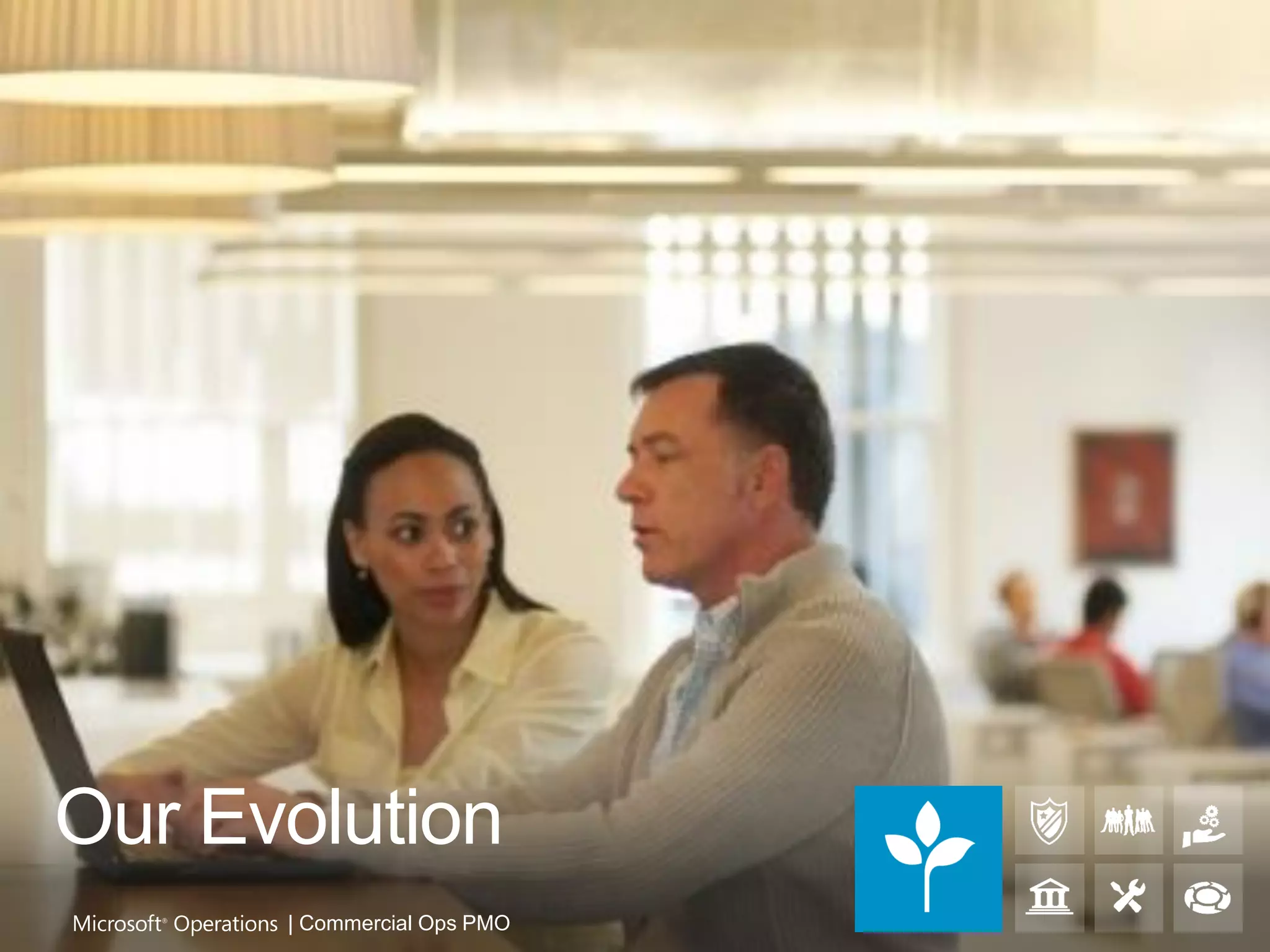 Our Evolution
      | Commercial Ops PMO
 