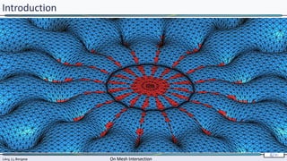 Lévy, Li, Borgese On Mesh Intersection
8/∞
Lévy, Li, Borgese On Mesh Intersection
8/∞
Introduction
 