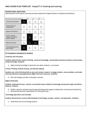 Lesson Plan Using Ict Math ict lesson area of parallelogram and trapezium kenneth lui | DOC