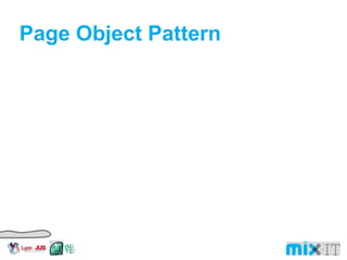 Page Object Pattern 