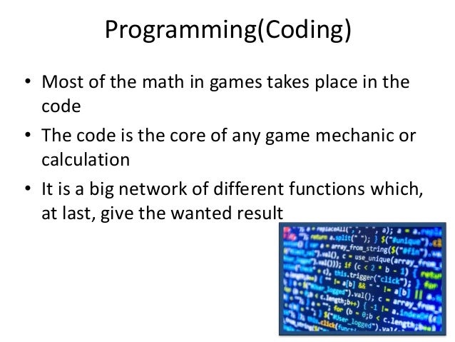Math in video games